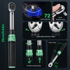 PASUKTER Torque Wrench, Torque Wrench Bicycle Set, 1/4 Inch 2.5-20