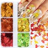 Fall Nail Art, 2 Boxes 3D Holographic Fall Leaves Nail