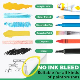 CREGEAR Portable Tabletop Easel Pad, 20 x 23 Inches, 4 Pack 20 Sheets/Pad, Super Sticky Tabletop Easel Pad With Built-in Stand For Offices and Schools, Great for Virtual Learning and Presentation