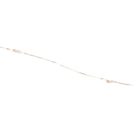 Product Works Tiny Lites Battery Operated Silver Wire Indoor LED Light String, Red, 9.8-Feet