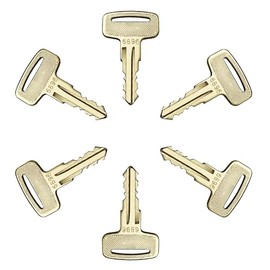 Iwamatu 6896 Ignition Key Manitou Clarke Linde Polaris Landpride Wacker Neuson Advance Viper