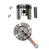CDHPOWER 66CC/80CC High Hole Piston Set and 80CC Crankshaft Kit
