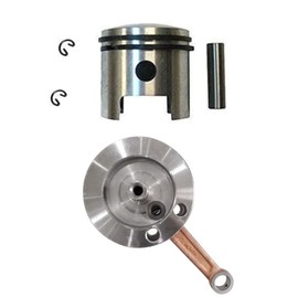 CDHPOWER 66CC/80CC High Hole Piston Set and 80CC Crankshaft Kit Assy 2 Stroke Motor Parts