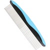 Dog Grooming Comb, Metal Dematting Pet Combs, Detangler For Matted