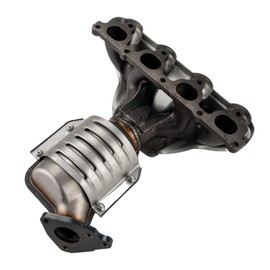 PHILTOP High Flow Catalytic Convertor for 1996-2000 Civic 1.6L CX/DX/HX/LX, 1999 Civic 1.6L Value Package, 1996-1997 Civic del Sol 1.6L S, 1998-2000 Civic 1.6L GX Catalyst Converter EPA Compliant