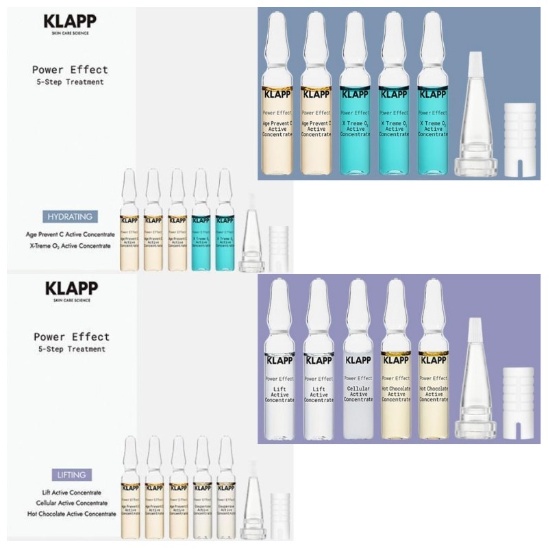 KLAPP Power Effect 5-Step Treatment 2ml*5ea, Type:02 Ultimate Soothing