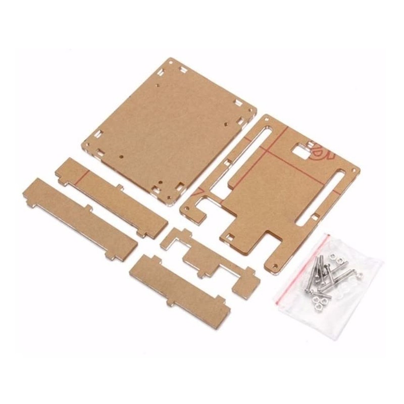 Tecneu Caja De Acrílico Protector Gabinete Case para Arduino Uno