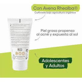 Fluido Matificante Facial A-derma Protec Ac Spf 50 40ml                                                                                               