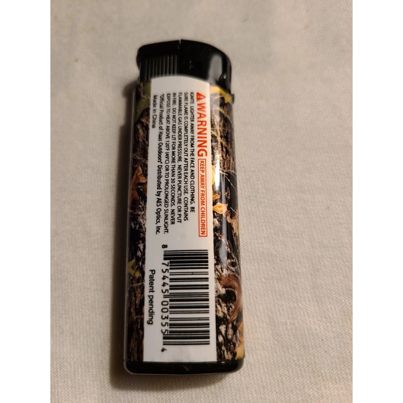Mossy Oak 2 Camo Mossy Oak Led Electronic Refillable Lighter