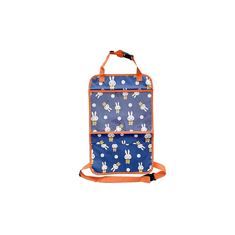 Nicot LIC-MF0004 Miffy Back Seat Kickguard/Miffy Dot, Navy