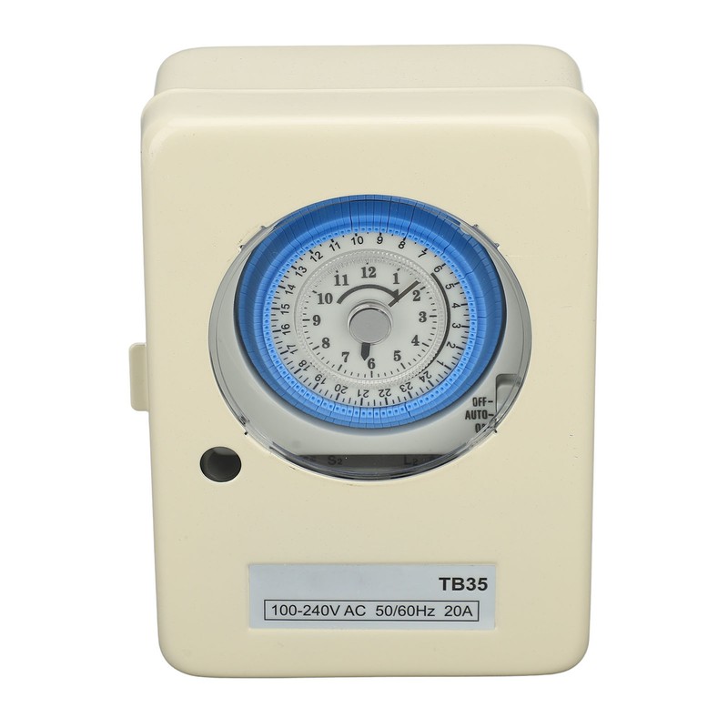 Mechanical Time Switch TB35N SPST 24 Hour 15 Minute Interval