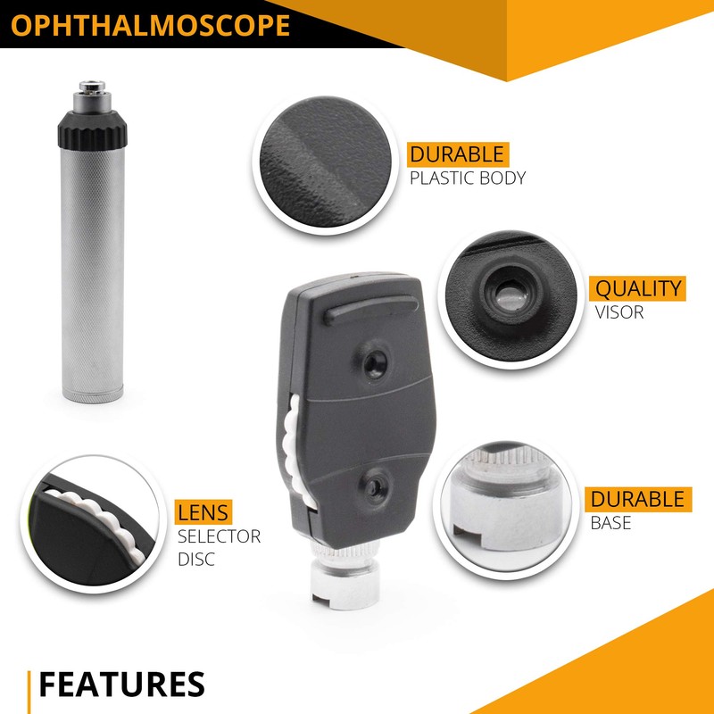 Cynamed Combo Otoscope Set - Multi-Function Ear Scope for Ear,