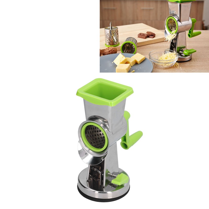 Hand Drum Rotary Grater Fashionable Compact Beautiful Durable Easy to