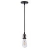 Innoteck Vintage Ceiling Pendant Lamp Holder E27 Metal Fabric Braided