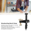 Woodworking Bench Clamp Hold Down Adjustable Aluminum Alloy Workbench Surface