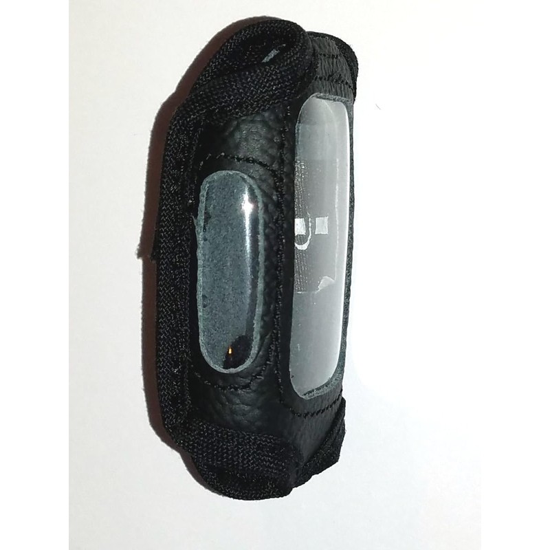 Alarm-Mate Black Leather Cover for Compustar 2WSSR-T11 and 2WT11R-SS Remote