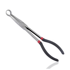 Spark Plug Remover, Professional O-Ring Spark Plug Pliers with 27.5 cm Extension and Non-Slip Handle, Universal Car Accessories, Spark Plug Boot Remover for Car, SUV