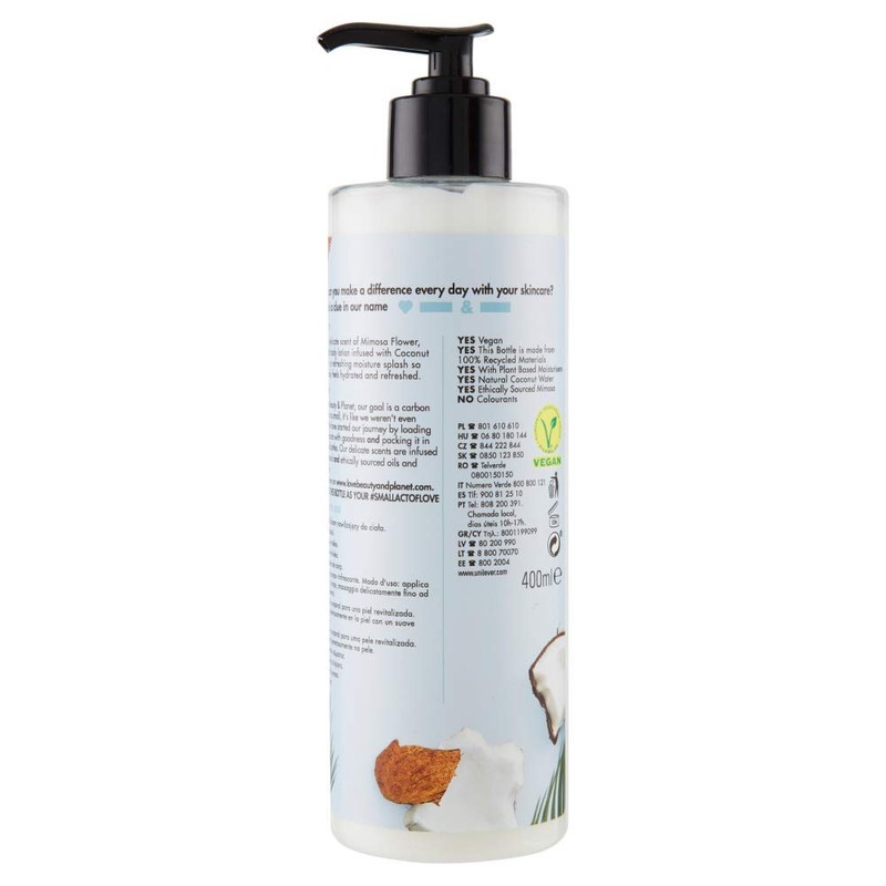 Love Beauty & Planet Body Cream Blue Coconut & Mimosa