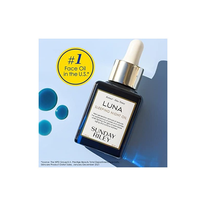 Sunday Riley Luna Sleeping Night Oil, 1.18 fl. oz.