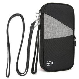 Passport Holder Travel Wallet, 9.5"x5.2" Passport Travel Organizer, RFID Passport Holder Family for Passport, Documents, Tickets, Cards, Waterproof Passport Wallet & Travel Wallet Combo, Black