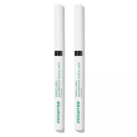 Innisfree [이니스프리] 심플라벨 워터프루프 펜슬 라이너 2개 (4종 택1) [딥브라운] [Innisfree] Simple Label Waterproof Pencil Liner 2 pcs (Choose 1 from 4 types) [Deep Brown]