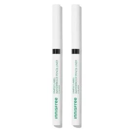Innisfree [이니스프리] 심플라벨 워터프루프 펜슬 라이너 2개 (4종 택1) [딥브라운] [Innisfree] Simple Label Waterproof Pencil Liner 2 pcs (Choose 1 from 4 types) [Deep Brown]
