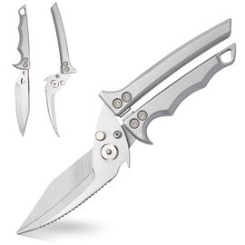 Heavy Duty Kitchen Scissors for All Purpose, Food Stainless Poultry Shears, Multi-Purpose Kitchen Shears for Meat, Chicken, Turkey Cutting