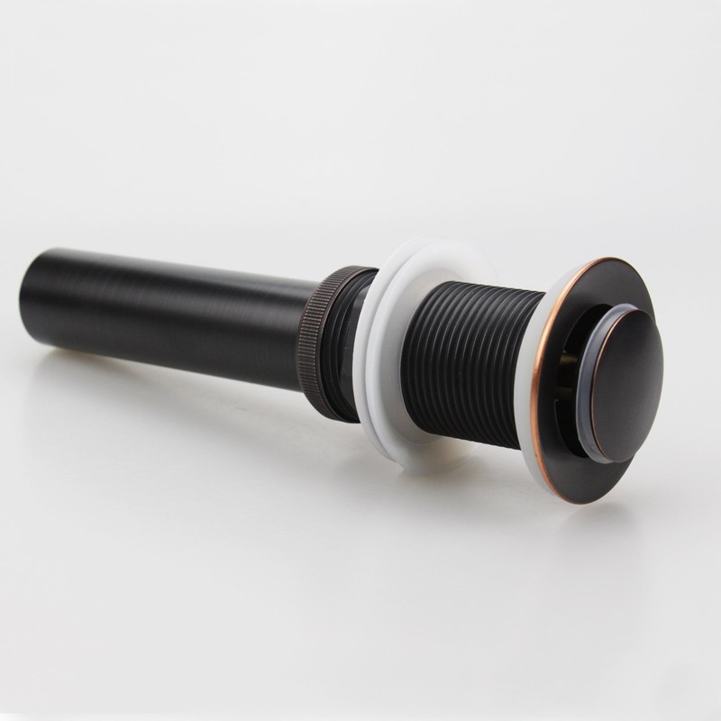 Bathroom Sink Pop Up Drain Assembly Without Overflow Fits 1.57