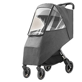 Universal Rain Cover for Pushchairs, Baby Rain Cover, Pushchair, Cane, Made of Linen, Waterproof Rain Clothing, Pushchair, Windproof, Cold Protection, Rain Cover, Dust Protection