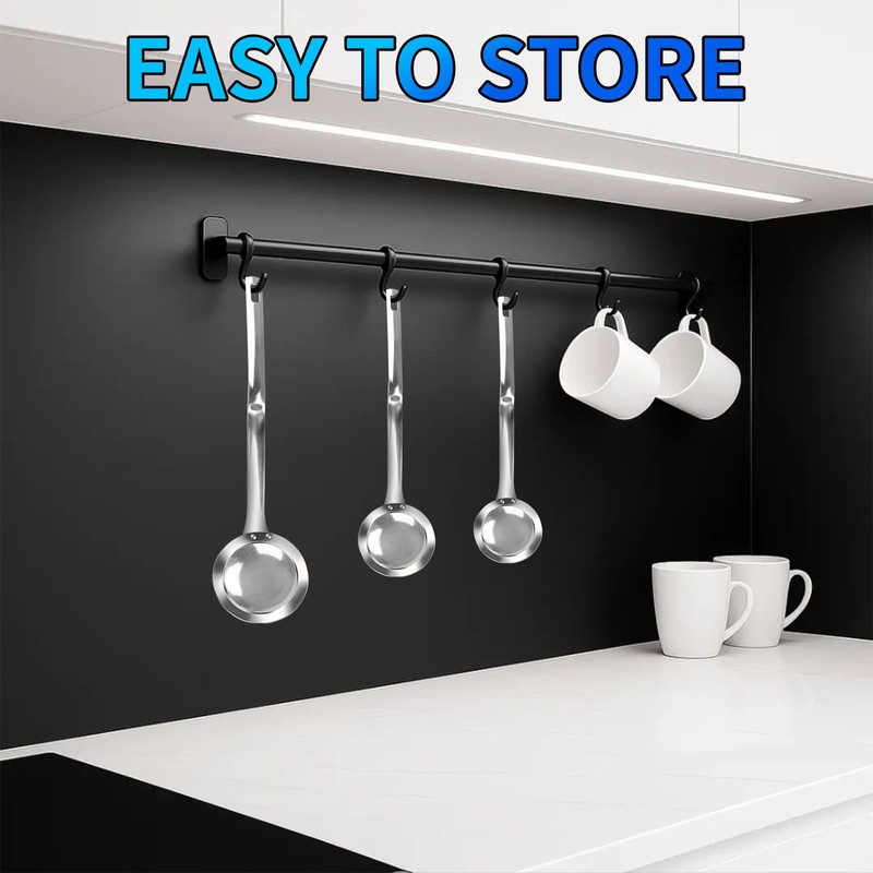TBWHL Multi-functional Hot Pot Fat Skimmer Spoon - Stainless Steel