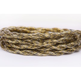 [JSHiFi-Flame] QDC 0.17 inch (4.4 mm) Rear Cable Rare Earth Copper + Nickel Alloy Wire Chinese QDC Earphone Upgrade Cable 0.17 inch (4.4 mm) Balance Earphone Replacement Cable (QDC 0.17 inches (4.4 mm