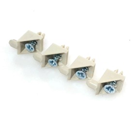 IKEA 4 x IKEA 115344 (101558, 139199) BEIGE Shelf Support Pins (PAX, KOMPLEMENT)