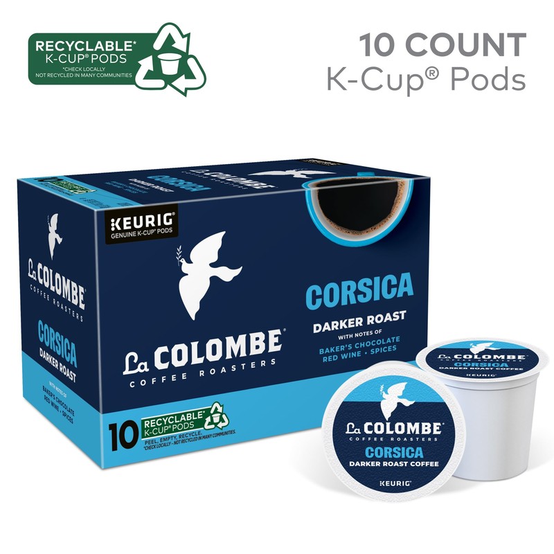 La Colombe® Coffee Roasters Corsica Dark Roast Coffee, Single Serve