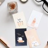 VEGCOO Pack of 12 Cute Cartoon Notepad Mini Diary Notebook