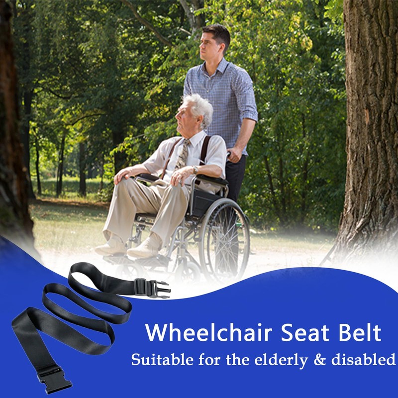 Wheelchair Seat Belt for Elderly & Disabled - Electric Scooters