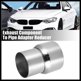 Hihaha 2.5" ID to 3" ID Stainless Steel Car Exhaust Pipe Adapter Reducer Durable Material