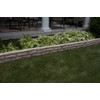 Garden Wizard 4 Foot Stone Landscape Border Wall - Sandstone