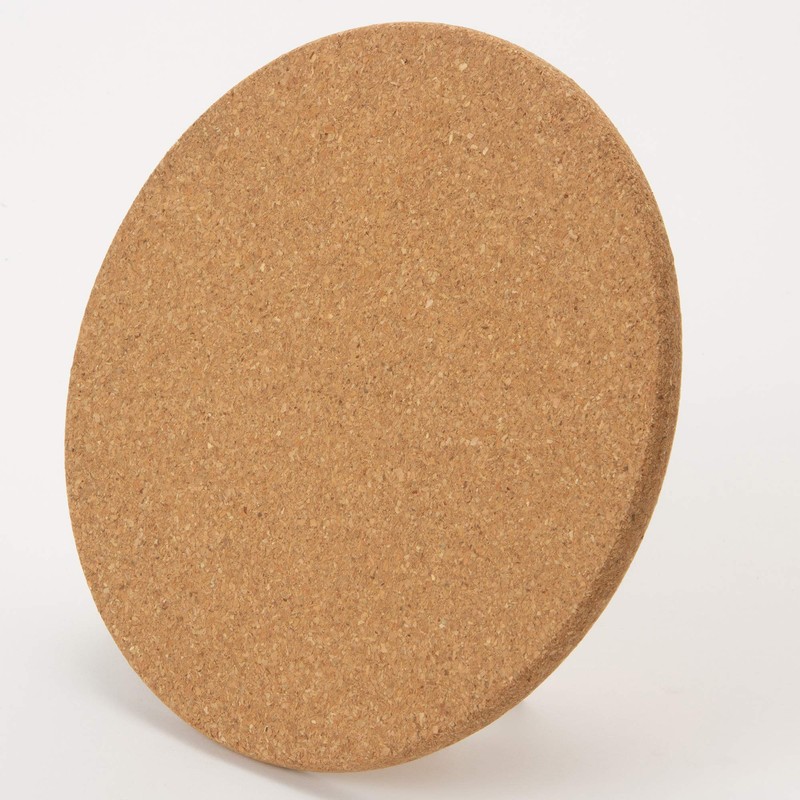 TAMAKI T-687499 Trivet Cork Mat, Brown, Diameter 7.5 x Height