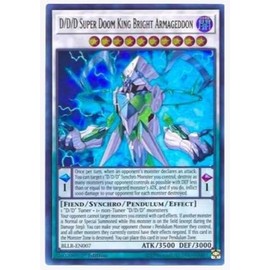 yugioh - D/D/D Super Doom King Bright Armageddon (BLLR-EN007) 1st Edition Ultra Rare - Battles of Legend: Light's Revenge