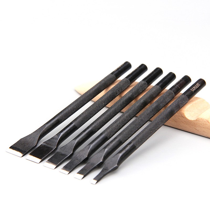 Prong Chisel Slot Punch DIY Cutter Portable Leather Cutting Tool