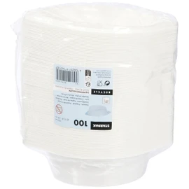 PAPSTAR Kunststoff Suppenschalen, 500 ml, Weiß, 100 Stück
