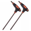 Unifizz 4 Pcs 5mm Metric T Handle Double Hex Key