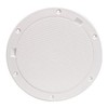 BECKSON MARINE PRY Deck Plate 8" WHT NONSKID, White
