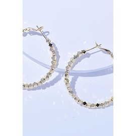Alloy Hoop Earrings