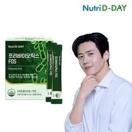 Nutri-Day 뉴트리디데이 프리바이오틱스 FOS 유산균 1박스 30포 NutriDay Prebiotics FOS Probiotics 1 Box 30 Sachets