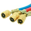 Air Conditioning Filling Hose Set of 3 R410a/R32 1.5 m