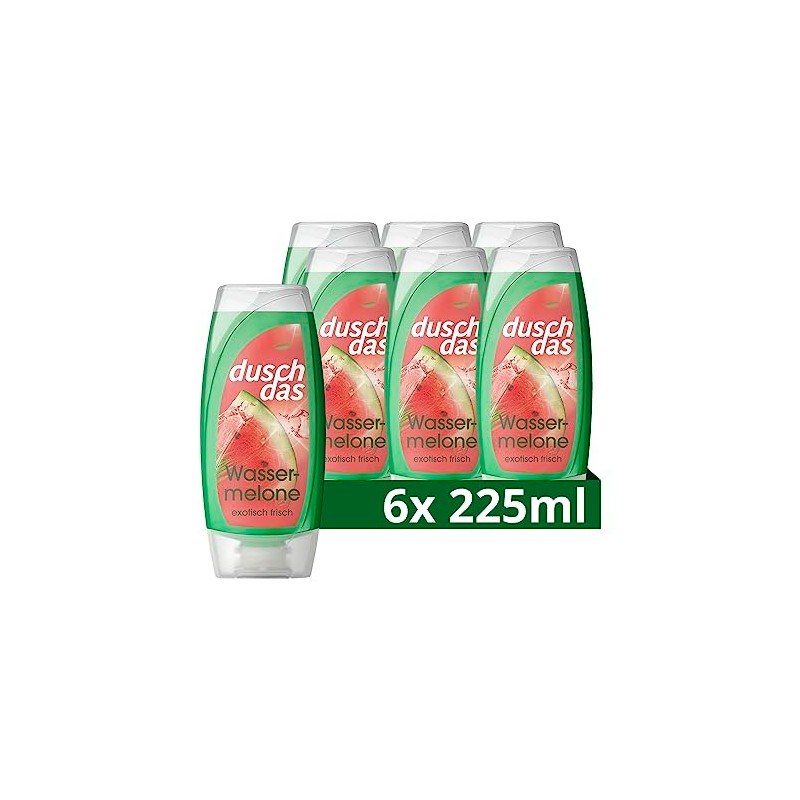 Duschdas Duschgel Wassermelone Duschbad mit Fresh-Energy-Duftformel sorgt für einen erfrischenden