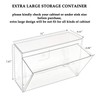 NINEWEEN Clear Dishwasher Detergent Pod Holder for Kitchen Cabinet, Plastic