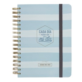 Mr. Wonderful , Wonder Agenda 2023-2024 Diaria Azul, Every Day Can Be My Day (Spanish version)