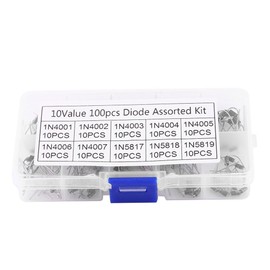 Rectifying Diodes, Electronic Diodes, 1N4001~1N4007 1N5817~1N5819 for Enthusiasts Electronic Professionals